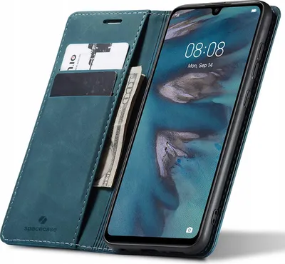 Produktbild von Spacecase Geldbörse Huawei P30 Lite blau