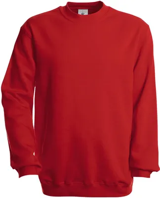 Produktbild von B&C WU600 | Set In Sweatshirt / Pullover - Farbe: Red - Größe: 3XL