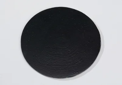 Produktbild von Untersetzer Flachteller Rund Alu Schwarz Ø 10 cm