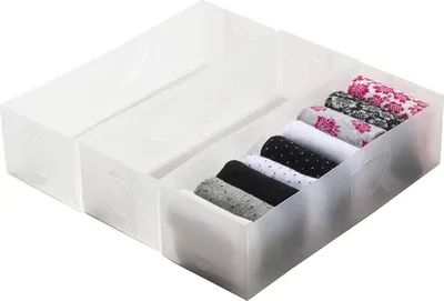 Immagine prodotto di Compattatore Organizzazione guardaroba - Organizzatore di cassetti 8x30x11 cm, 3 pezzi RAN6321
