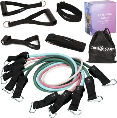 Image de lot de 5 bandes de résistance de haute qualité pour les exercices