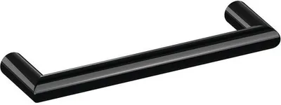 Produktbild von HEWI Möbelgriff 562.13.128 Ku.90 tiefschwarz 128mm D.13mm - 562.13.128 90