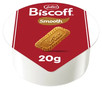 Produktbild von Lotus Lotus Biscoff Brotaufstrich glatt, 20 g (120 Stück)