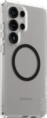 Obrázok produktu pre PanzerGlass CARE™ by ® Urban Combat Case Transparent w. Black Qi Compatible Samsung Galaxy S25 Ultra, Ochranný obal, Samsung, Samsung - Galaxy S25 Ultra, Priehľadná