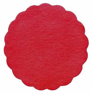 Produktbild von 400x Tassenuntersetzer Glasuntersetzer Airlaid Ø 9cm rot