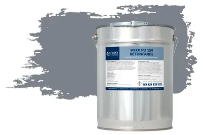 Produktbild von Wixx Polyurethan150 Betonfarbe - RAL 7046 | Telegrau 2 - 10L