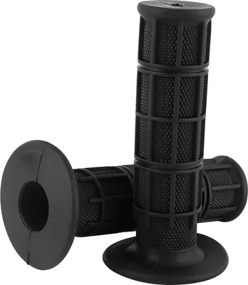 Immagine prodotto di 1 coppia 22/25mm 7/8" manopole universali in silicone per manubrio moto nuovo nero