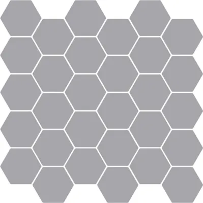 Produktbild von vidaXL Sechseckige Fliese 20 pcs Grau 30 x 30 cm Polyurethan und PET