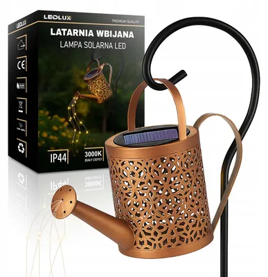 Produktbild von LEDLUX LSOL-054 Solarlampe Gießkanne Garten Deko Spike