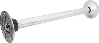 Produktbild von Wohnmobil-Tischbein-Set, 750 mm, Aluminiumlegierung, oberflächenmontierbar, abnehmbare Wohnmobil-Beine mit Bodensockel für Wohnmobil-Ponton