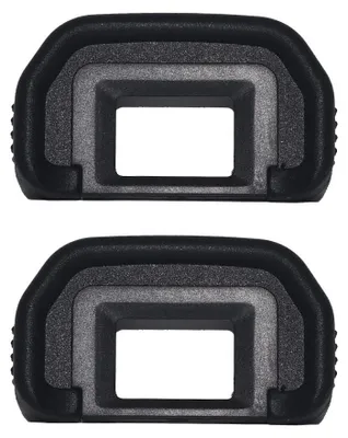 Zdjęcie produktu dla Ocularny wizjer do aparatu Canon EOS 90D, 80D, 70D, 60D, 50D, 40D, 20D/5DII, 6DII (2 sztuki)