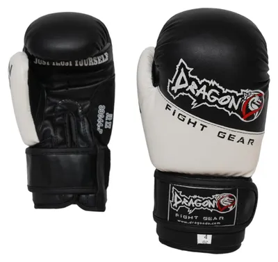 Obrázok produktu pre Boxerské rukavice pre deti – juniorské boxerské rukavice pre chlapcov a dievčatá (3-12 rokov) – ideálne na boxovací vak, Muay Thai, kickbox a MMA – 4 oz, 6 oz, 8 oz (čierne, 4 oz)