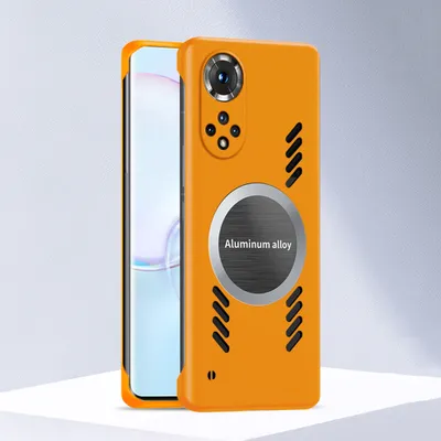 Produktbild von Honor 50 Hülle, Frameless PC Matt Kühlabdeckung Loch Wärmeableitung Schutzhülle für Honor 50 Orange