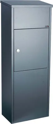 Produktbild von Allux Allux 600 Paketbriefkasten - Mit Standard-Zylinderschloss - Anthrazit