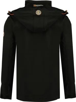 Produktbild von Geographical Norway Herren Softshell Übergangsjacke Model: Takeni Farbe: Schwarz, Größe M