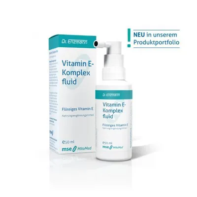 Produktbild von Dr. Enzmann Vitamin E Komplex fluid 50 ml - MSE - Tocotrienole Antioxidans