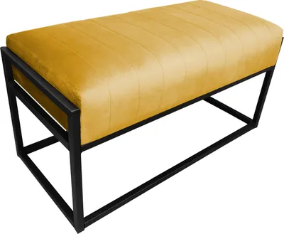 Zdjęcie produktu dla Ławka KAYA LOFT MG15 pufa podnóżek metal