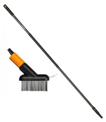 Produktbild von Fiskars Quikfit™ Fugenbürste + Quikfit™ L-Griff - Set 136007