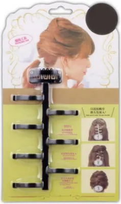 Produktbild von Frisurenhilfe zum Flechten der Haare Schwarz