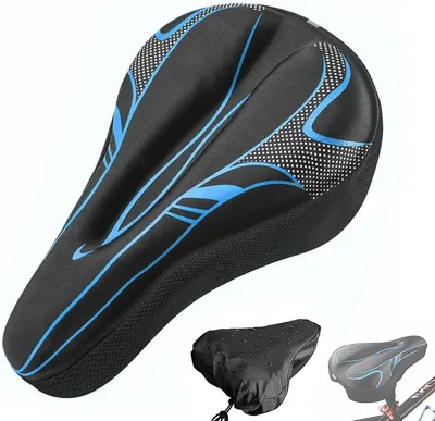 Productafbeelding van Fietszadelhoes, Waterdichte Fiets, Ergonomische Gelzadelhoes, Geschikt voor Mountainbike-Zadel, Voor Dames en Heren