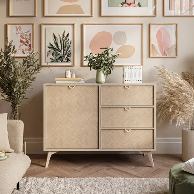 Produktbild von ALOE KSZD106 Kommode mit Schubladen Sandbeige