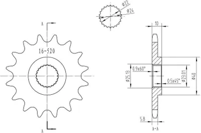 Image de Kit de chaîne X-Ring renforcé pour Aprilia Pegaso 650, modèles Cube de 1998 à 2004, avec 16 dents à l'avant et 47 dents à l'arrière