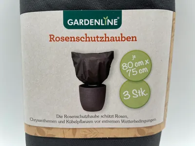 Produktbild von Gardenline Rosenschutzhauben je 80c x 75 cm 3 Stück