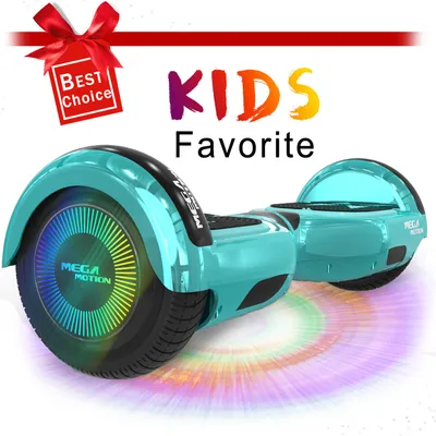 Produktbild von Hoverboard 6.5" Self Balance Scooter Elektro Skateboard mit Bluetooth Lautsprecher LED-Leuchten für Kinder und Erwachsene