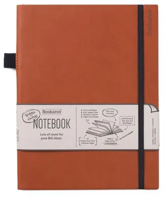 Imagen del producto de Bookaroo: Cuaderno grande, color marrón