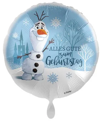 Produktbild von Frozen Olaf Verjaardag Folieballon 45cm