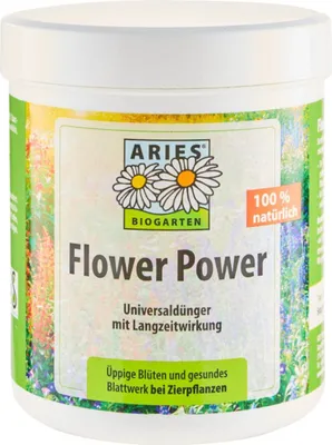 Produktbild von ARIES Flower Power 400 g – Pflanzlicher Blumendünger