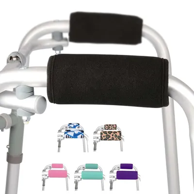 Obrázok produktu pre Rukoväte na rollator, polstrované, 2 kusy, mäkké, protišmykové, vhodné na rollatory a chodítka