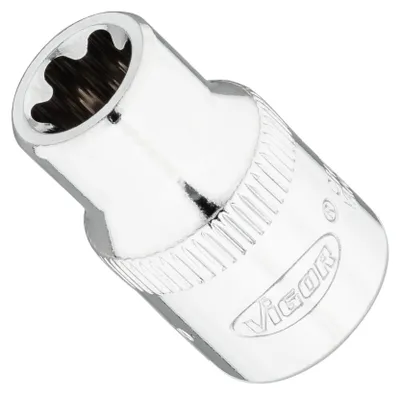 Produktbild von VIGOR Steckschlüsseleinsatz V7920-EP10 3/8" EP Profil SW E10+