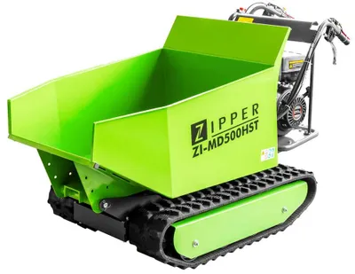 Produktbild von ZIPPER Miniraupendumper Motorschubkarre Dumper Schubkarre Gummikette ZI-MD500HST