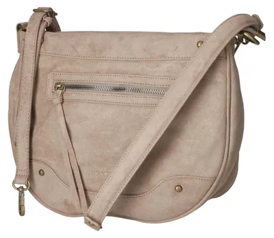 Zdjęcie produktu dla Torba na ramię damska Fräulein Frida, kolor taupe, materiał: tkanina. Rozmiar: uniwersalny