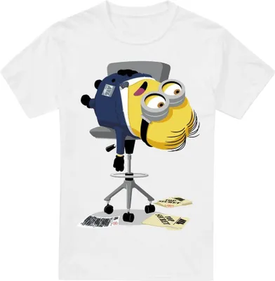 Obrázok produktu pre Despicable Me 4 - Tričko "All Worked Out" pre mužov TV5236 (S) (Biela)
