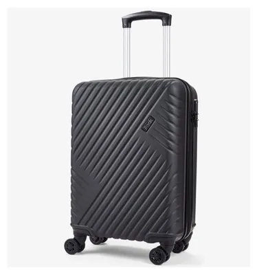 Produktbild von Santiago Reisekoffer Trolley Hartschale aus ABS Größe S 54x36x22 cm schwarz
