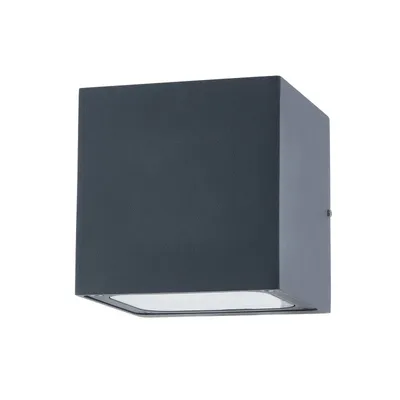 Produktbild von Lucande LED-Außenwandleuchte Merjem, 12 cm, up/down, IP54