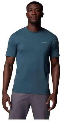 Produktbild von T-Shirt Columbia Camiseta Columbia North Cascades manga corta verde azulado für Herren
