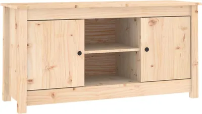 Produktbild von vidaXL TV-Schrank 103x36,5x52 cm Massivholz Kiefer