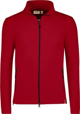 Produktbild von HAKRO Hakro Herren Fleece-Jacke #846 Gr. 4XL rot