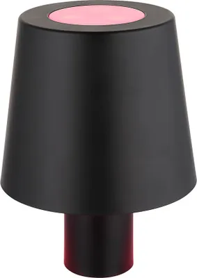 Produktbild von RGB LED Tischleuchte, Flaschenlampe, Touch, schwarz, H 14 cm