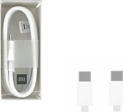Produktbild von Xiaomi Mi USB Typ-C zu Typ-C Kabel Global weiß 150cm (SJV4108GL), blister