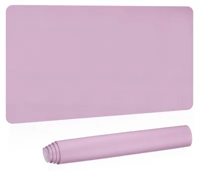 Productafbeelding van Solidchoice - Grote Bureau Mat van PolyurethanLeer, Dubbelzijdig, Paars