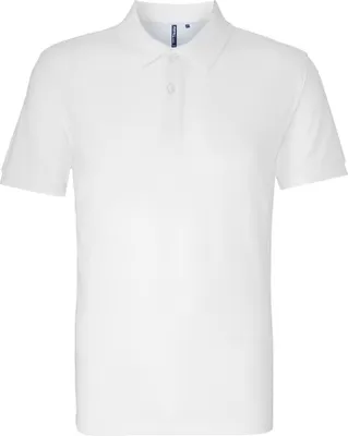 Produktbild von Asquith & Fox Herren Polo-Shirt, Kurzarm RW3471 (L) (Weiß)