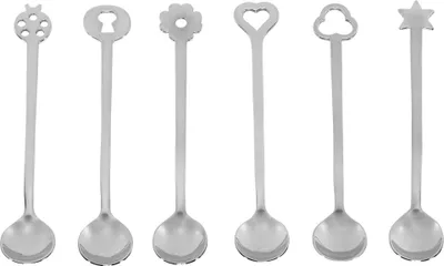 Produktbild von Sambonet S0015 Living Set 6 Partylöffel, Edelst./NEW PORTAFOR