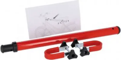 Obrázek produktu pro Rámový adaptér XLC pro zadní nosič speciálně pro Tiiefeinsteiger/BMX, červený