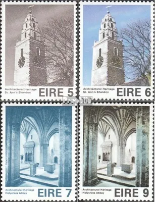 Produktbild von Briefmarken Irland 1975 Mi 327-330 (kompl.Ausg.) postfrisch Denkmalschutz
