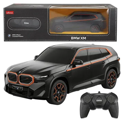 Obrázek produktu pro Dálkově ovládané autíčko BMW XM RC v měřítku 1:24, Rastar, černé