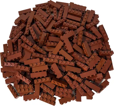 Immagine prodotto di Mattoncini LEGO® 1x4 rosso-marrone - 3010 NUOVO! Quantità 100x